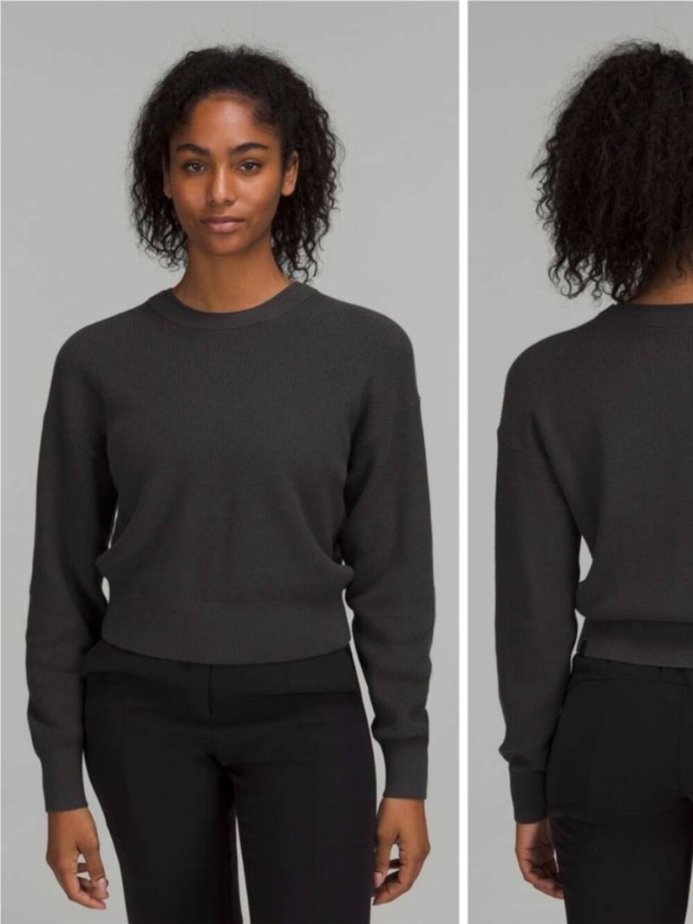Lululemon Waist Length Crewneck Sweater